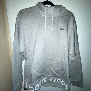 Lacoste pull over hoodie